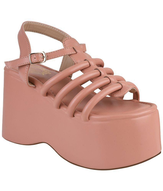 Shoetopia - Pink Women''s Sandal Heels - None