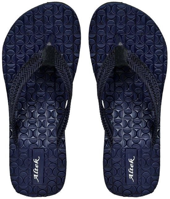 Altek Navy Blue Womens Flip Flop - None