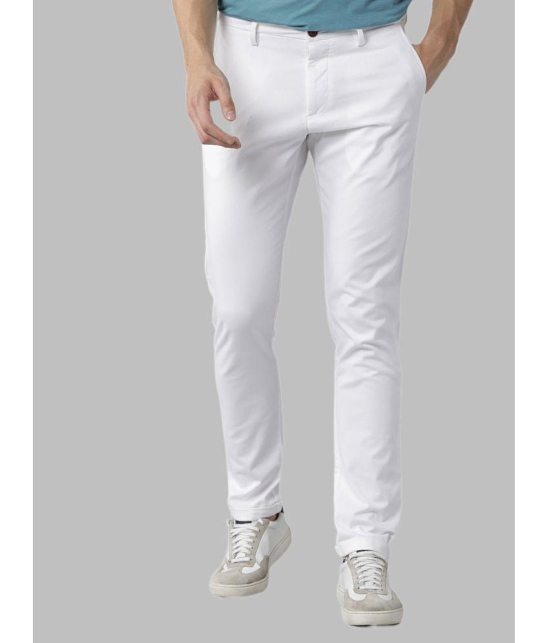 HALOGEN White Slim Chinos ( Pack of 1 ) - None