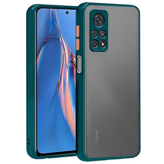 Redmi Note 11 Pro Plus Back Cover Case Smoked Matte Bumper - Green