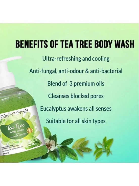 Tea Tree Body Wash with Tea Tree & Neem for Skin Purification