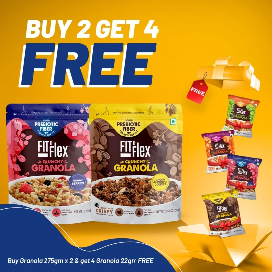 Buy 2 Get 4 Granola Free | Buy 2 Granola Get 4 Granola Free