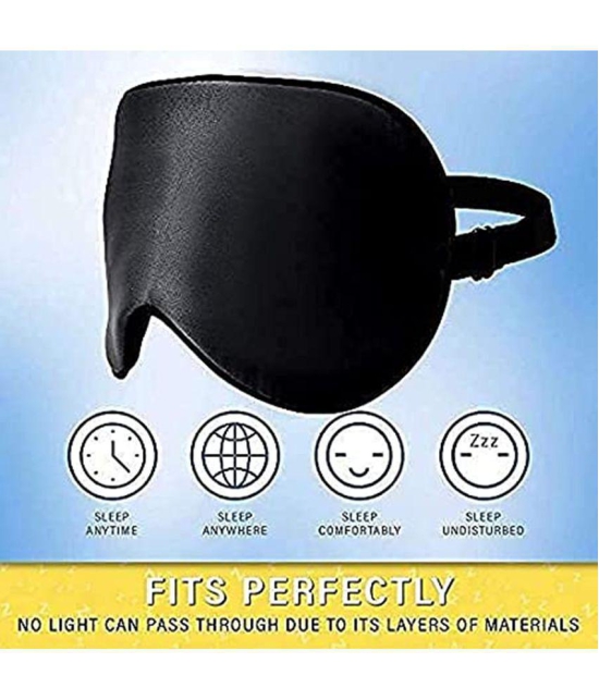 PENYAN Black Eye Mask (Pack of 2) - Black