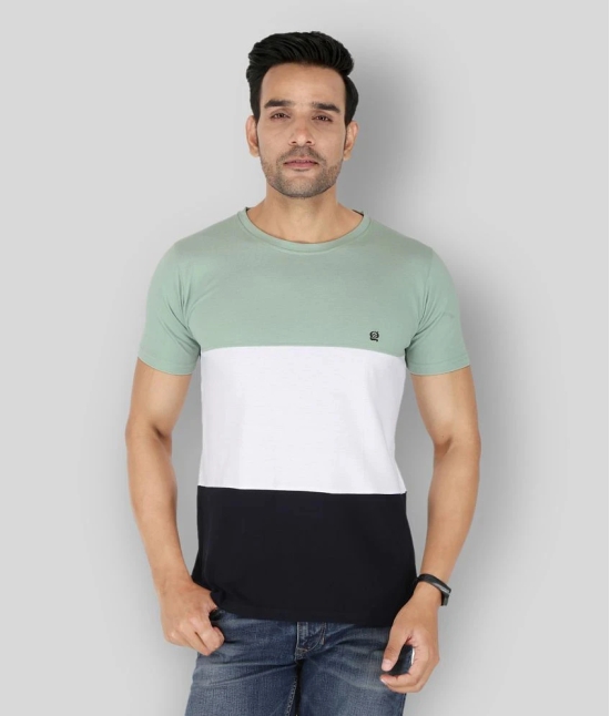 GENTINO - Multicolor Cotton Blend Slim Fit Mens T-Shirt ( Pack of 1 ) - None