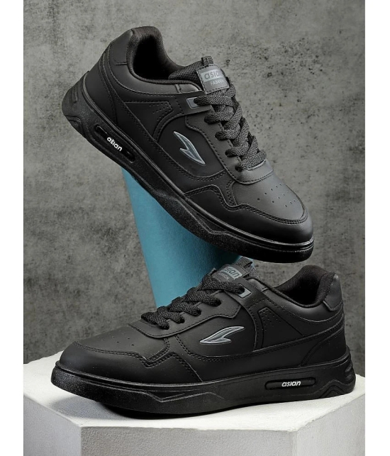 ASIAN BOSTON-01-BIG Black Mens Sneakers - None