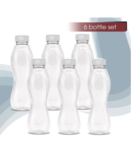 Milton Oscar 1000 Pet Water Bottle, Set of 6, 1 Litre, Grey - Grey