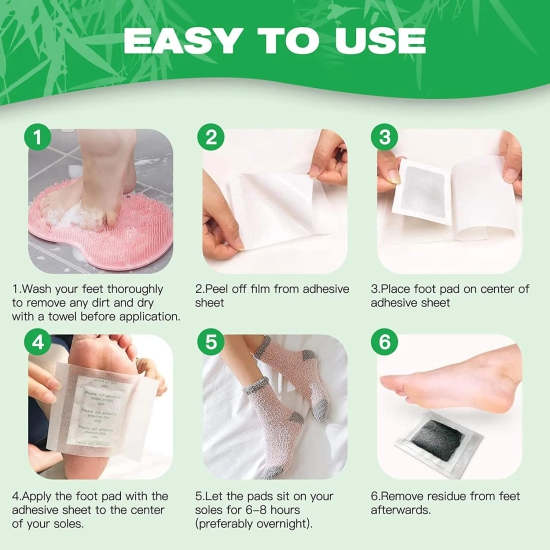 Detox Foot Patches (Set of 10)