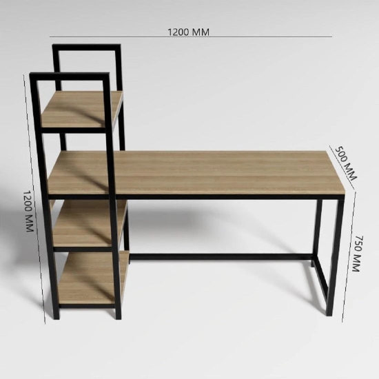 Alvin study Table-White