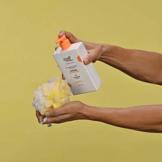 Exfoliating Body Wash + Invisible Body Sunscreen