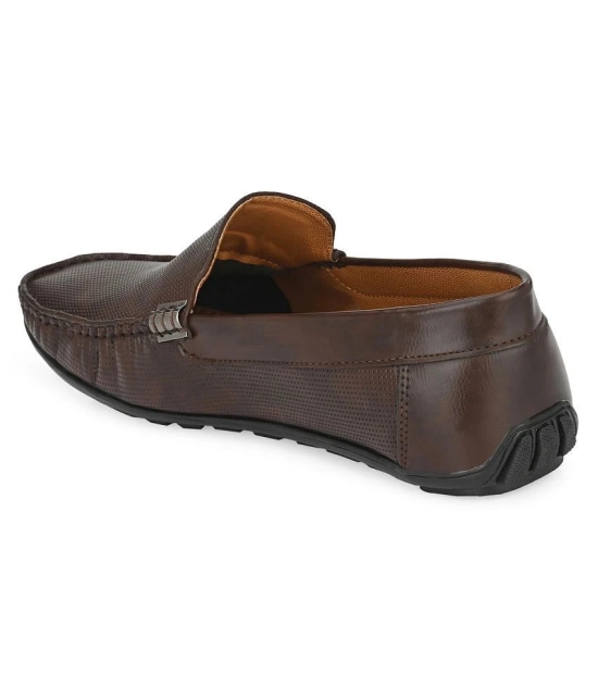 Leeport - Brown Mens Boat loafers - 6