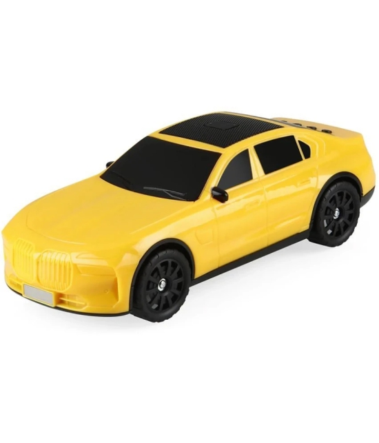 Neo F2 BMW CAR 10 W Bluetooth Speaker Bluetooth V 5.0 with USB,SD card Slot Playback Time 6 hrs Yellow - Yellow