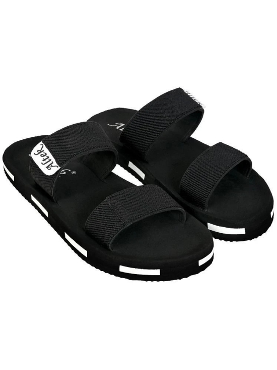 Altek Black Mens Slide Flip Flop - None