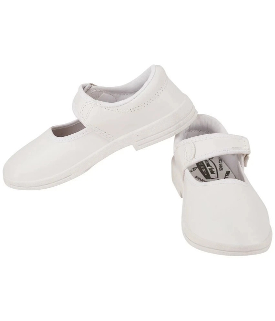 Stanfield - White Girls School Shoes ( 1 Pair ) - None