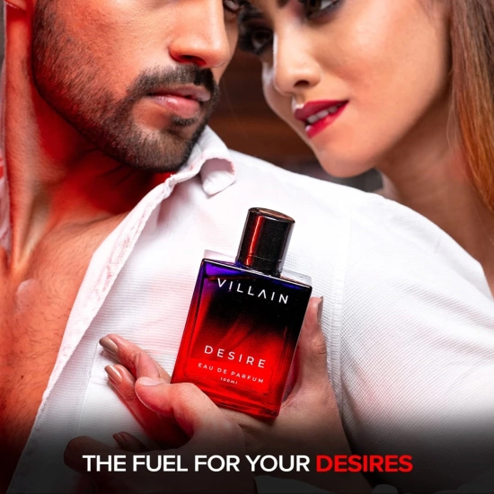 VILLAIN Desire  Mischief Unstoppable Eau de Perfum Combo Pack of 2-VILLAIN Desire & Mischief Unstoppable Eau de Perfum Combo Pack of 2