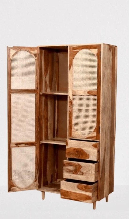 Jamani art craft; Sheesham Wood Wardrobe