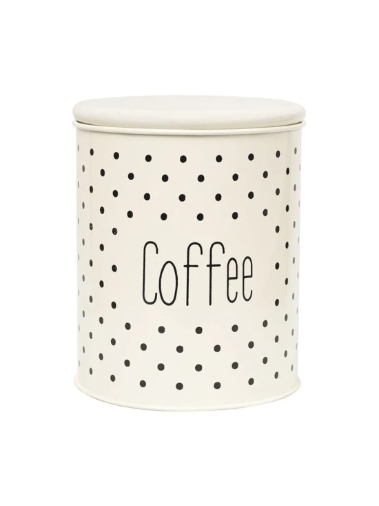 Stylish Ivory Coffee Jar