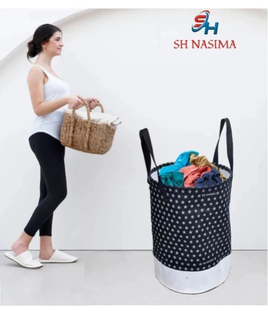 SH. NASIMA - Black Laundry Bag