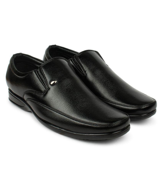 Action Office Non-Leather Black Formal Shoes - None