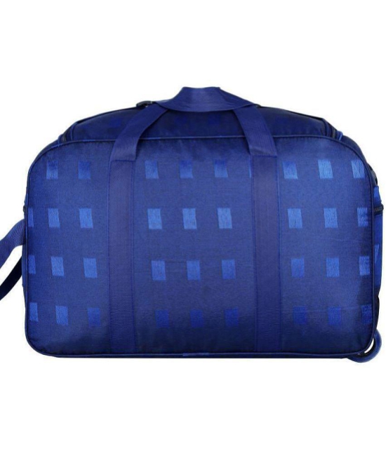 AXEN BAGS - Blue Polyester Duffle Trolley - Onesize