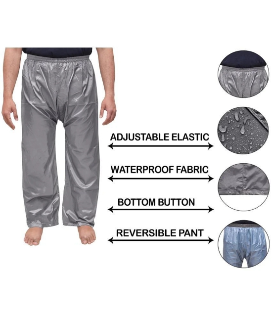 Goodluck Raincoat Set - Grey - None