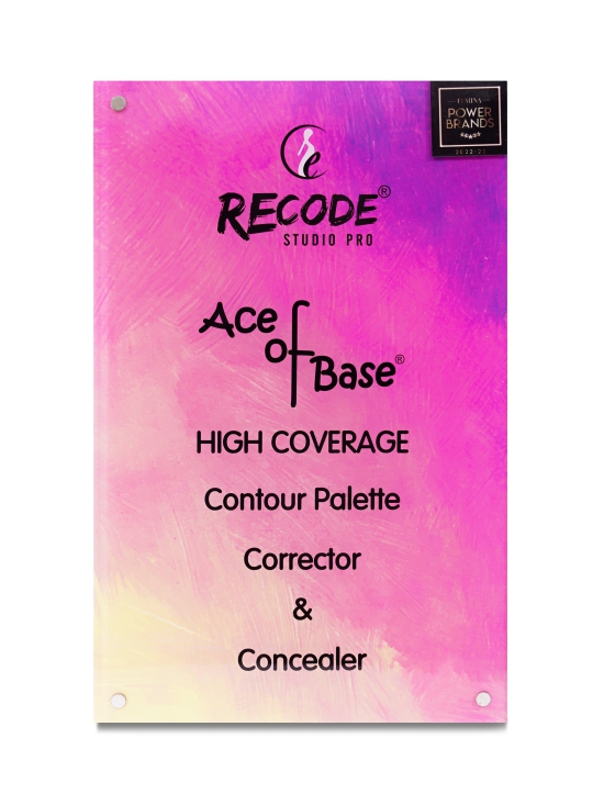 Recode Beauty Concealer, Colour Corrector & Contour Palette - 52 Gms