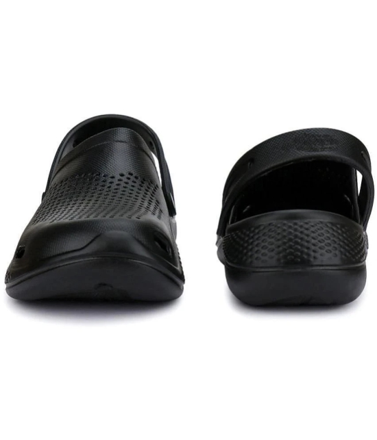 Bersache - Black Mens Clogs - None