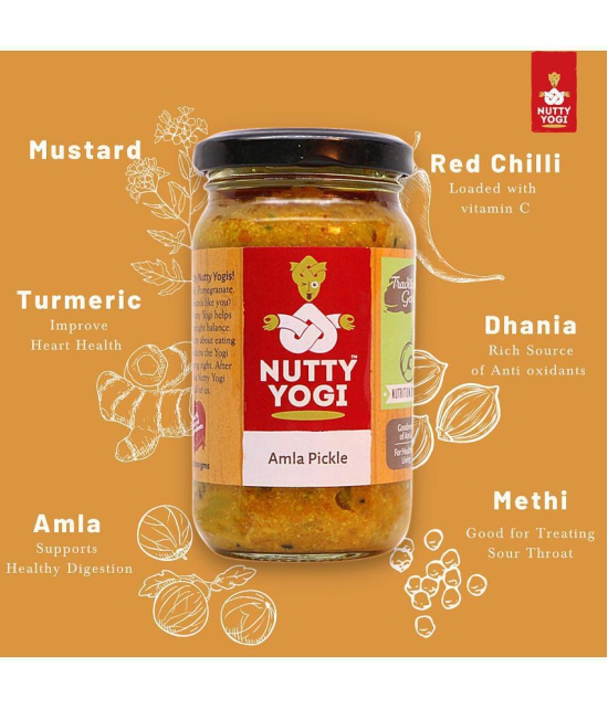 Nutty Yogi Amla Pickle 200 g