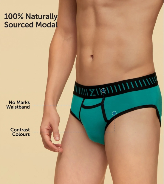 Vibe Briefs Aqua Green S