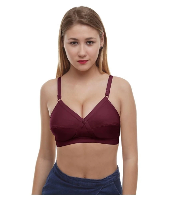 Madam Cotton Minimizer Bra - Multi Color - 38D