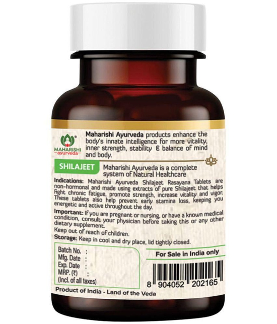 Maharishi Ayurveda Shilajeet Rasayana (60 Tab)