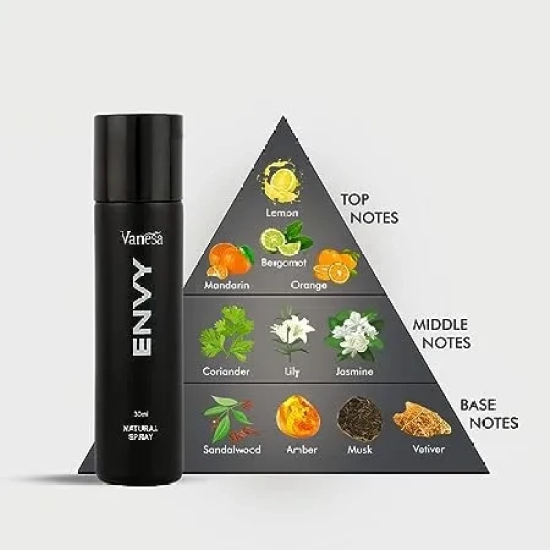 ENVY Natural Spray Perfume for Men 30ml