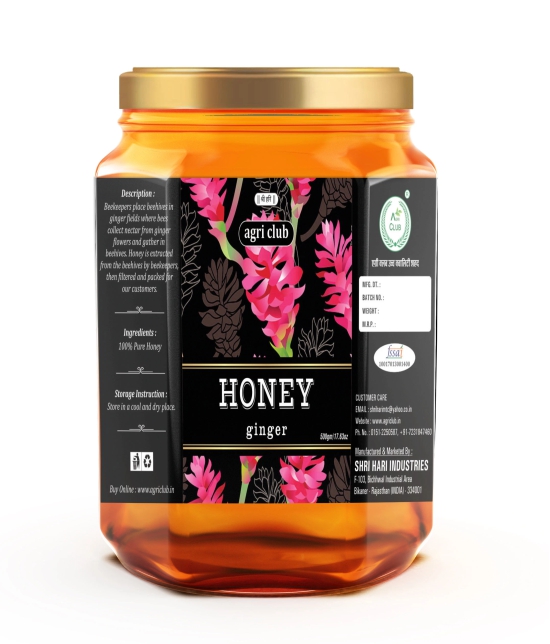 Agri Club Ginger Honey, 450 gm