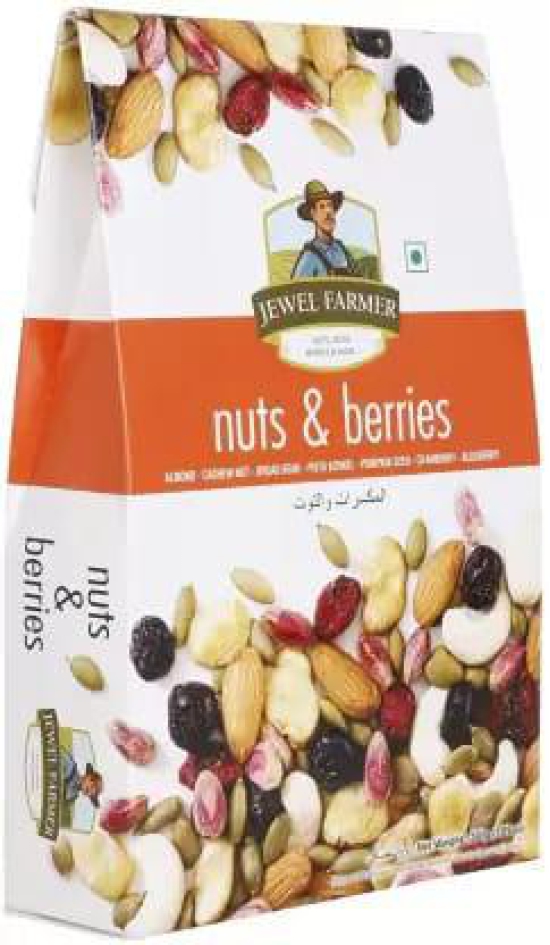 Jewel Farmer Nuts & Berries with 100% Natural Taste Rich in Antioxidants Helps 200 g