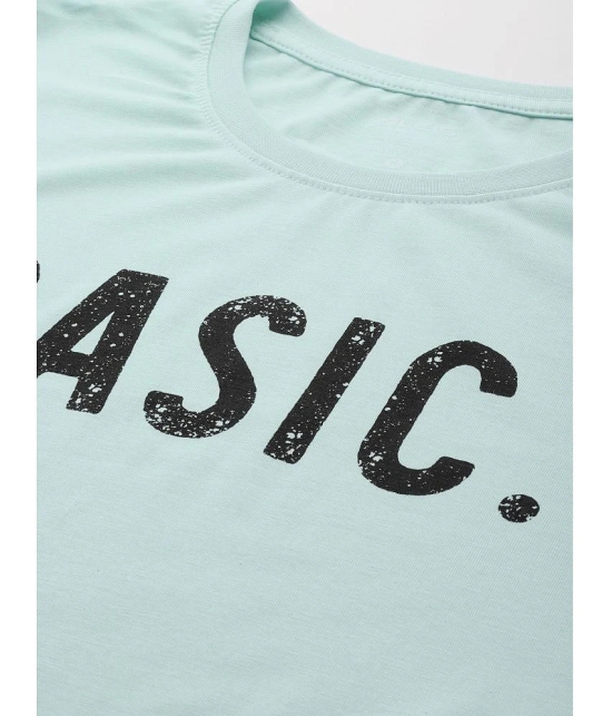 Alcis Sea Green Cotton Regular Fit Mens Sports T-Shirt ( Pack of 1 ) - None