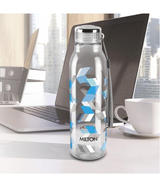 Milton Helix 1000 Pet Water Bottle, Set of 5, 1 Litre Each, Blue - Blue