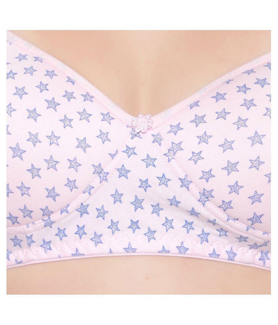 KYODO Cotton Everyday Bra - Pink Single - 36B