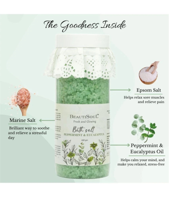 Beautisoul Bath Salt Crystal Bath Salt 900 g Pack of 2