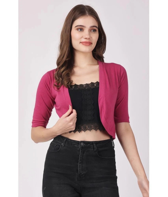 Affair Cotton Womens Shrugs - Pink ( Single ) - None