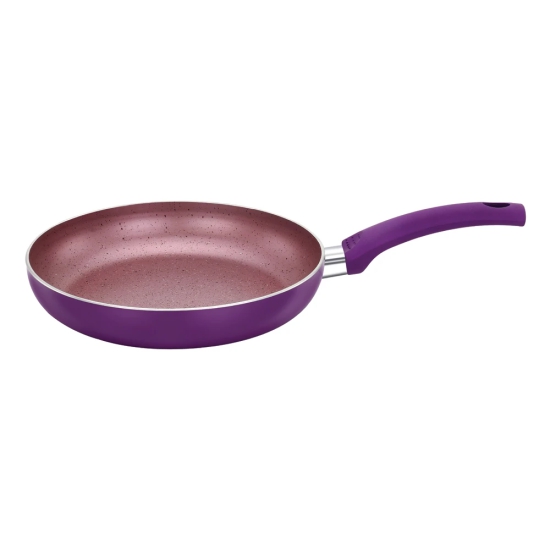 Premier Granite Induction Compatible Non Stick Frying Pan Purple 26 cm