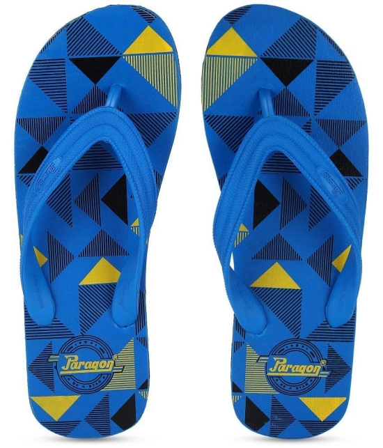 Paragon Blue Mens Daily Slipper - None