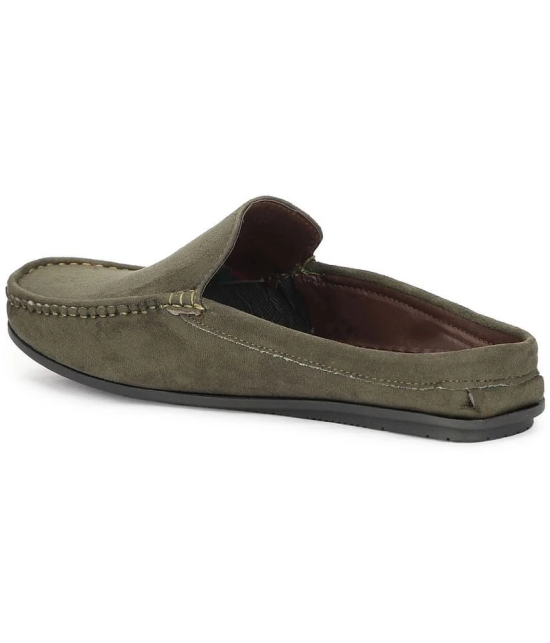 Buxton Green Mens Slip on - 9