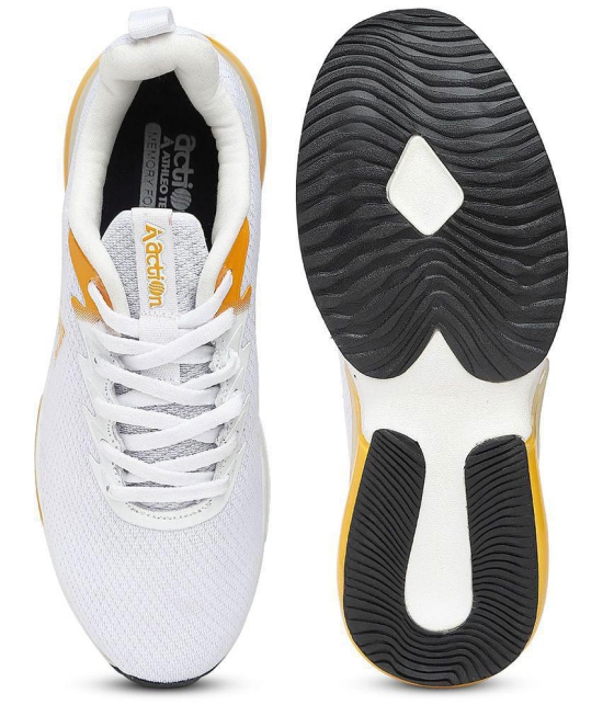 Action - Sports Running Shoes White Mens Sports Running Shoes - None