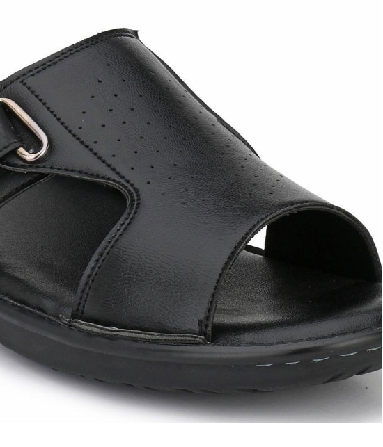 SHENCES - Black Mens Sandals - None