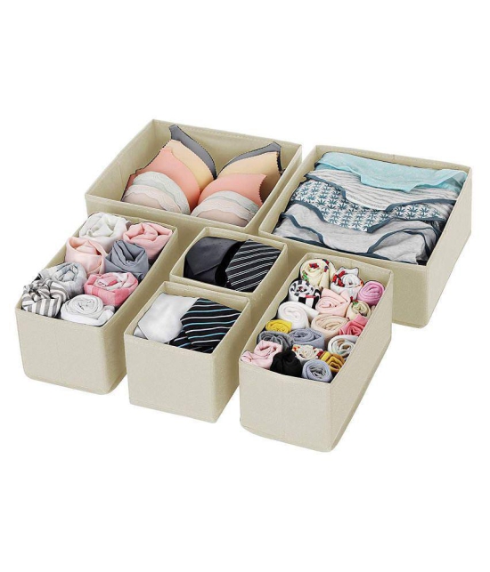 House Of Quirk Canvas Storage Bag & Trunk - Beige