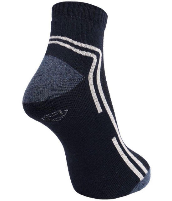 Dollar - Cotton Mens Self Design Multicolor Ankle Length Socks ( Pack of 5 ) - Multicolor