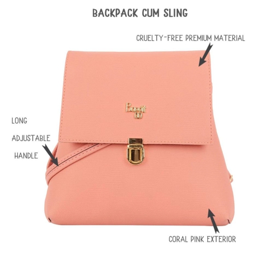 BAGY LK MP BACKPACK XS CORAL