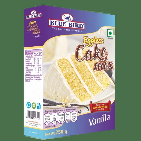 Blue Bird Eggless Cake Mix Vanilla, 250 gm