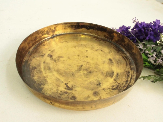 Beautiful Vintage Brass Thali