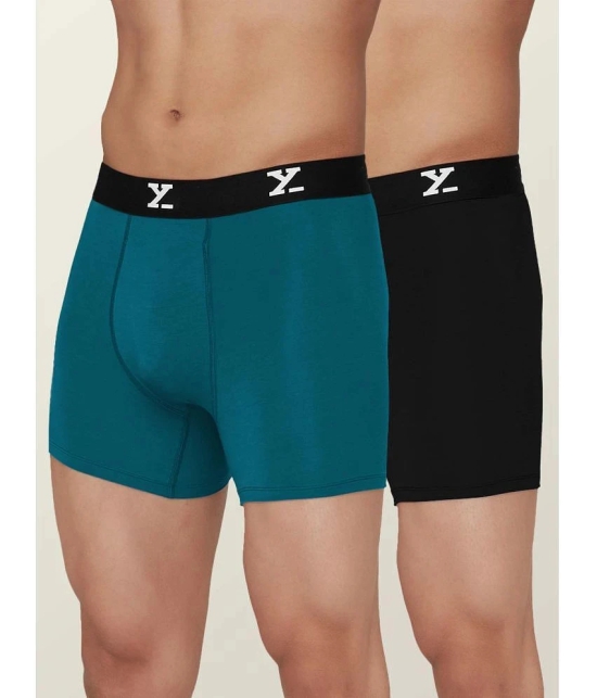 XYXX Pack of 2 Modal Mens Trunks ( Multicolor ) - None