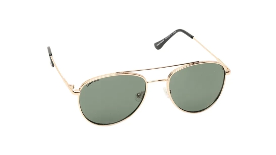 Green Pilot Rimmed Sunglasses (M256GR1V)